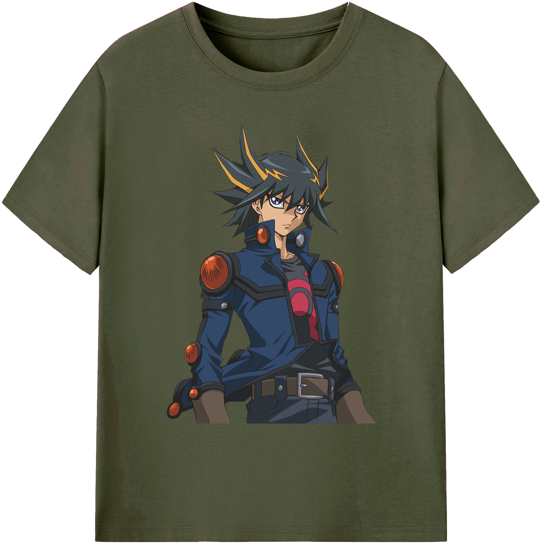 遊☆戯☆王 Yu-Gi-Oh! 綿100％ メンズ半袖Tシャツ｜肌触りやわらか＆通気性